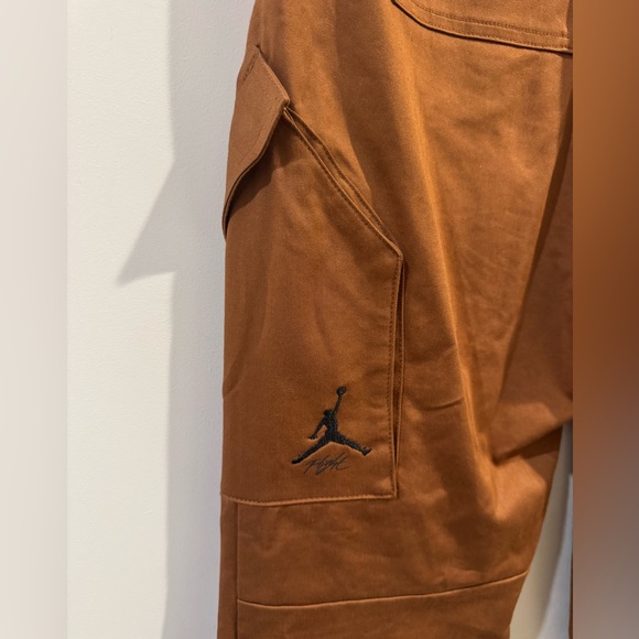 Air Jordan Essentials Chicago Cargo Trousers FB7305-281 Tan Men's Size Small - Picture 8 of 10